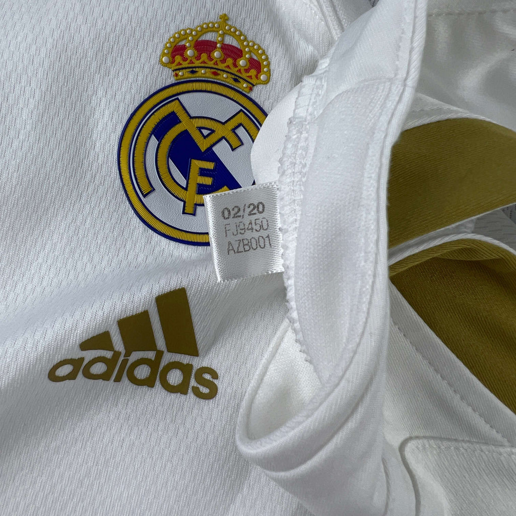 Real Madrid 2020-21 Adidas basketball jersey size Youth 152