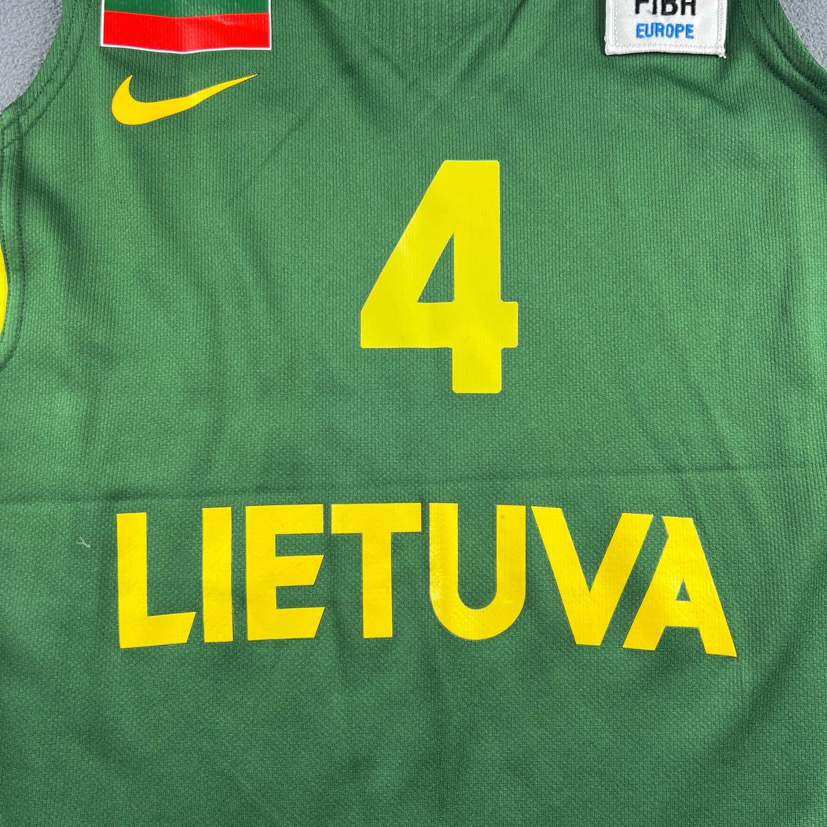 Litvánia Agne Cerneckyte Nike hazai kosárlabda mez 40