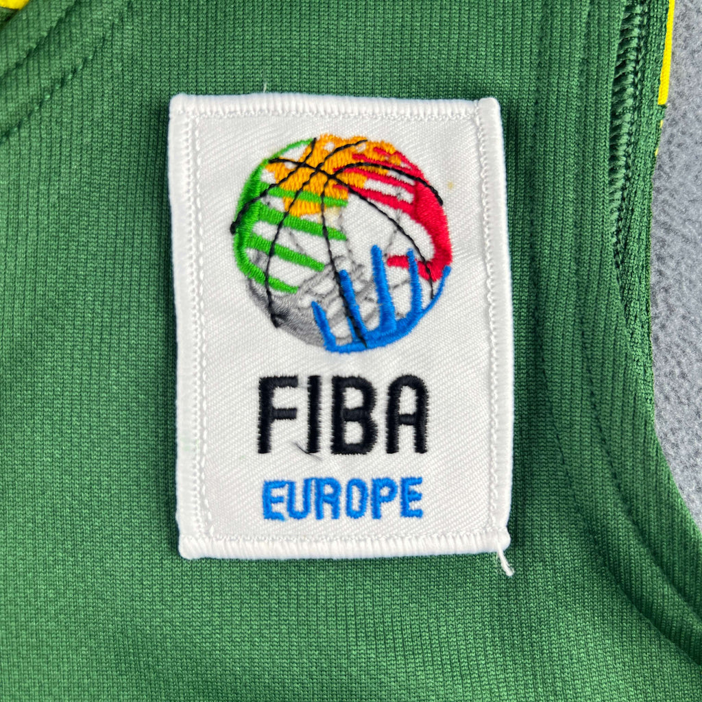 Lithuania Agne Cerneckyte Nike home basketball jersey size 40