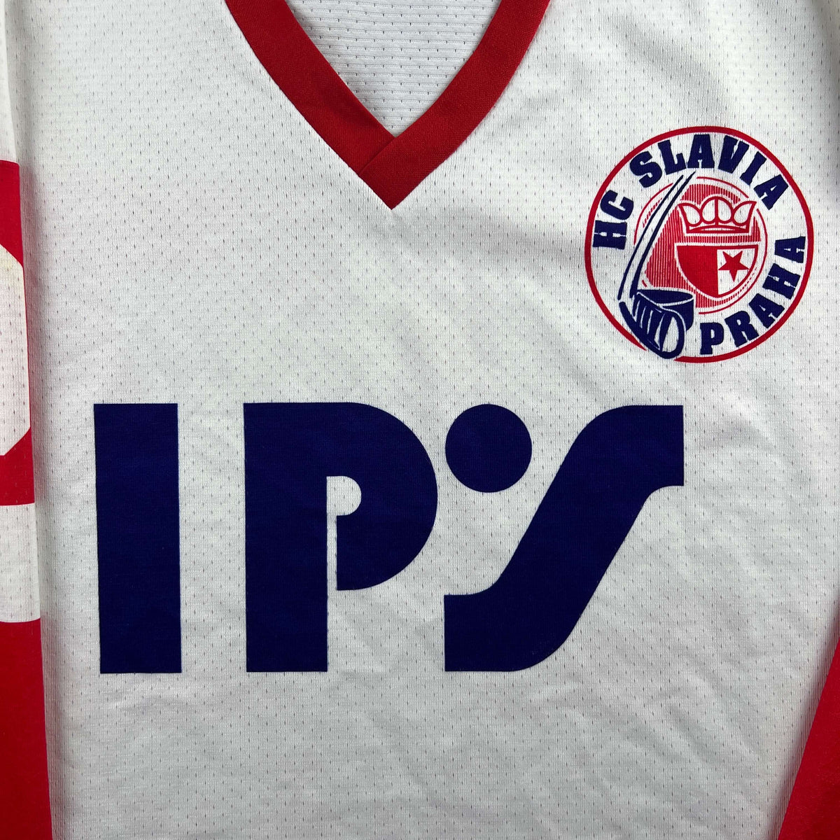HC Slavia Praha #97 Vladimir Ruzicka jégkorong mez XL