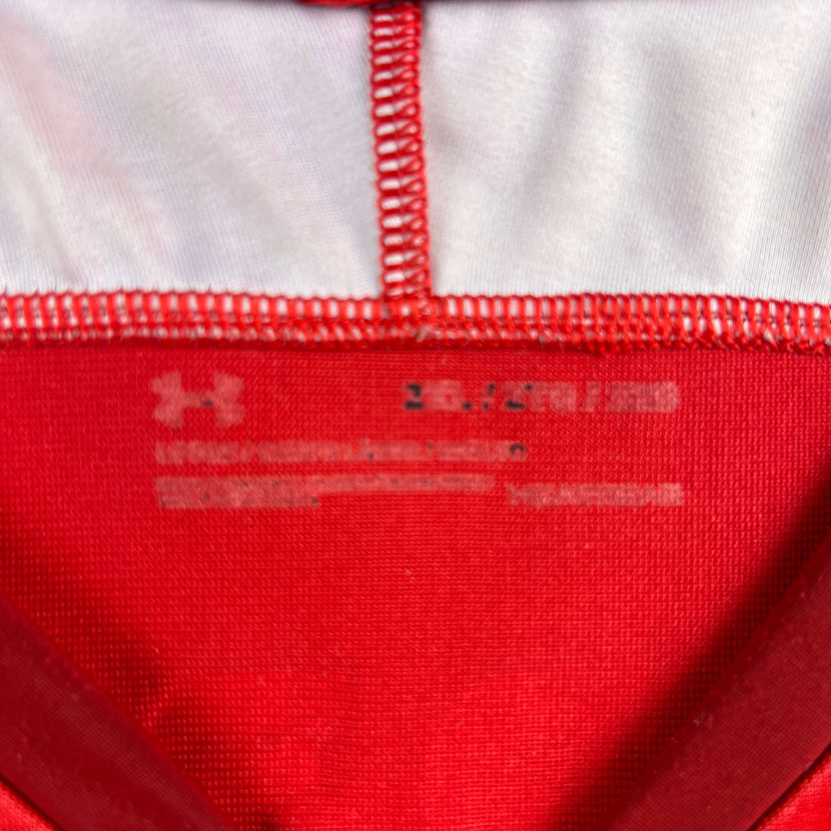 Wales Under Armour home #23 Morris rugby shirt size XXL