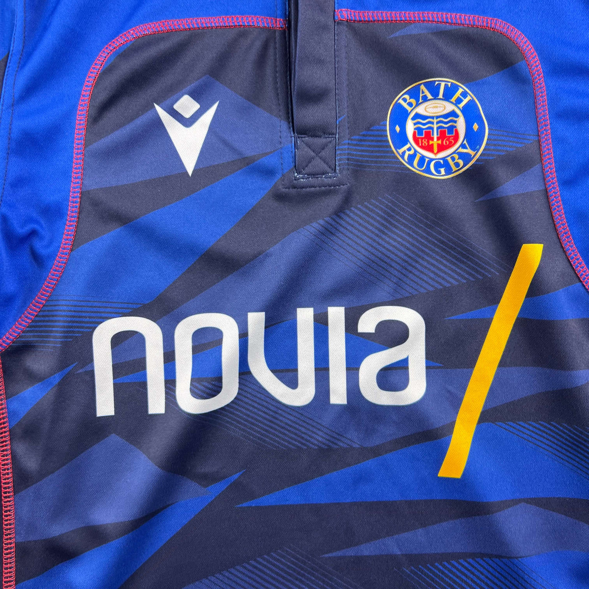 Bath Rugby 2022-23 Macron edző rögbi mez S