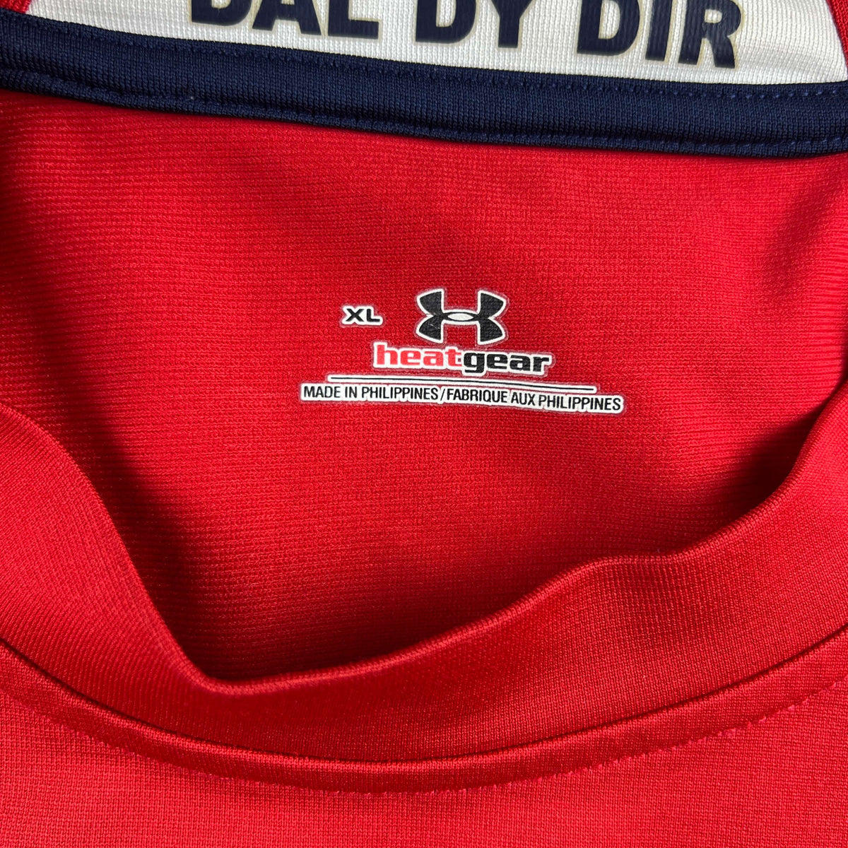 Wales 2010 Under Armour hazai rögbi mez XL