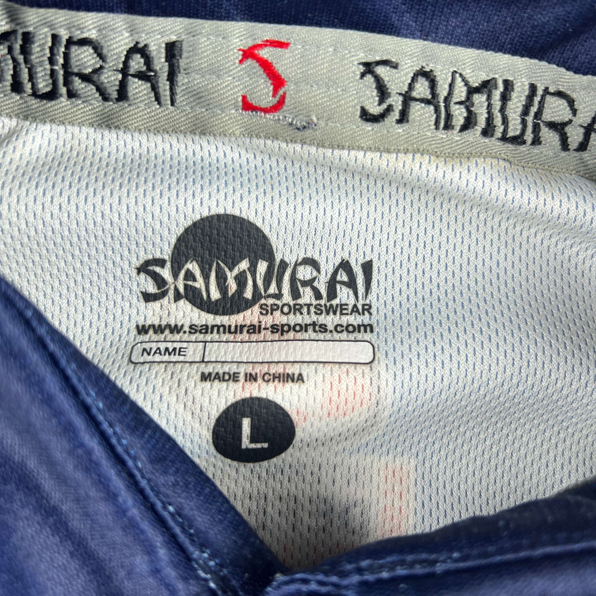 British Army Samurai rögbi mez L