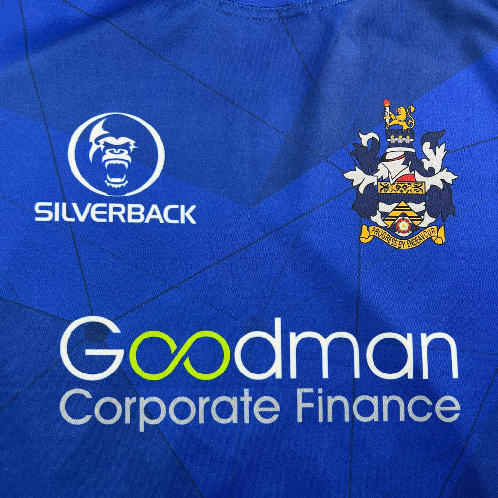Long Eaton Silverback #12 rugby shirt size M