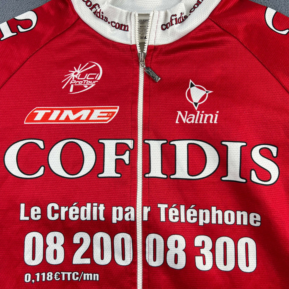 Nalini Cofidis 2007 hosszú ujjú kerékpáros mez 6