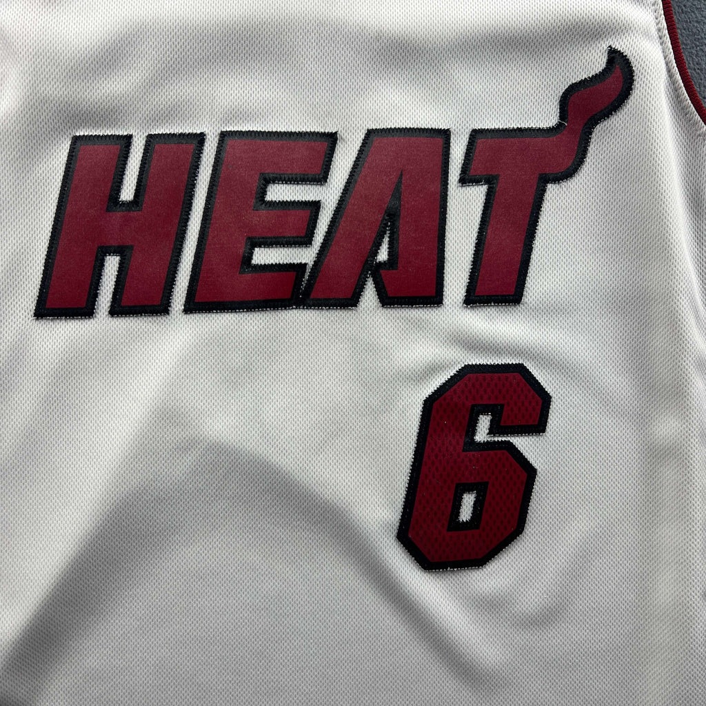 Miami Heat LeBron James Swingman Adidas NBA mez S