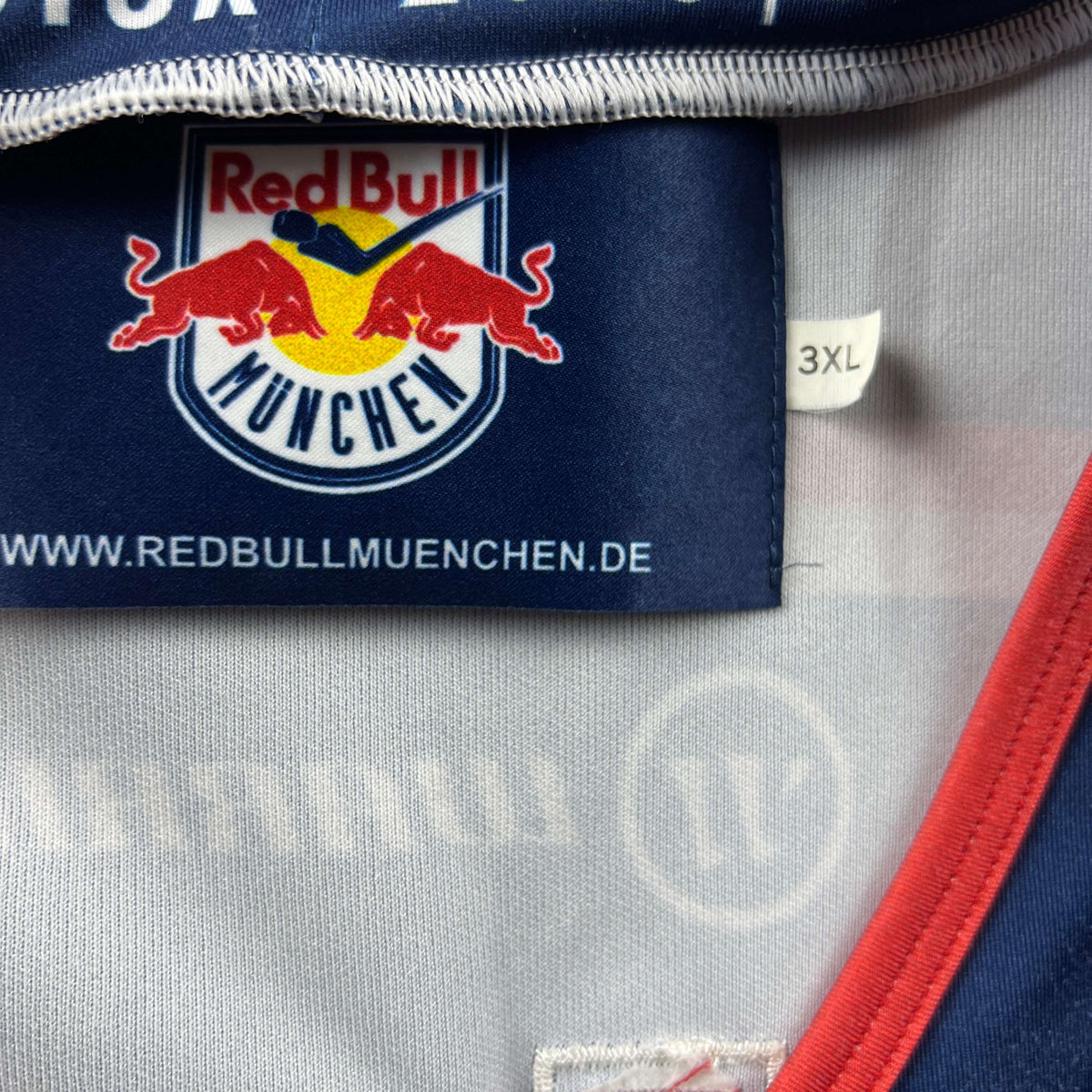 Red Bull München 2016-17 Maximilian Kastner jégkorong mez 3XL
