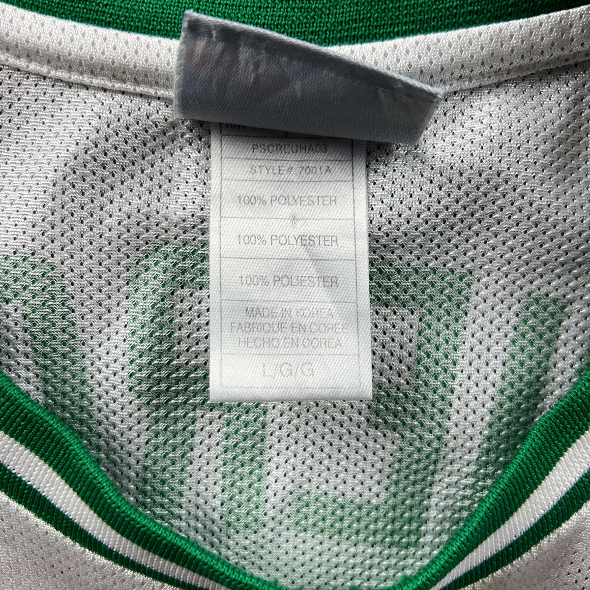 Boston Celtics Paul Pierce Reebok NBA mez L