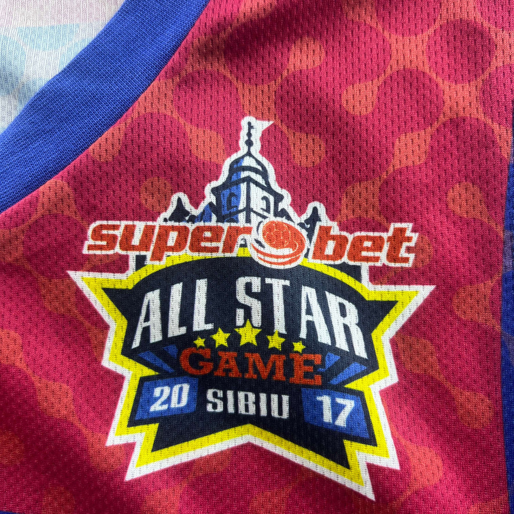 Sibiu All-Star Game Románia Dragusin kosárlabda mez L