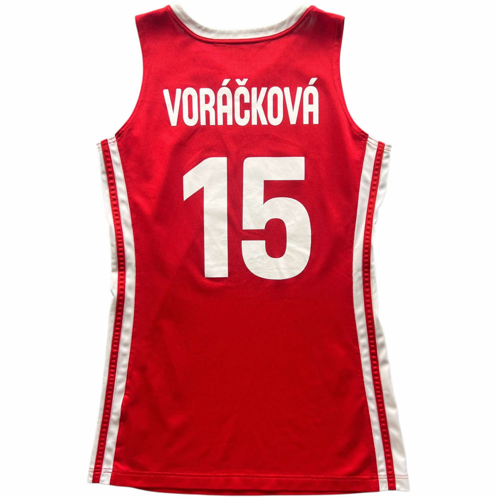 Csehország Veronika Vorackova Nike kosárlabda mez Női M