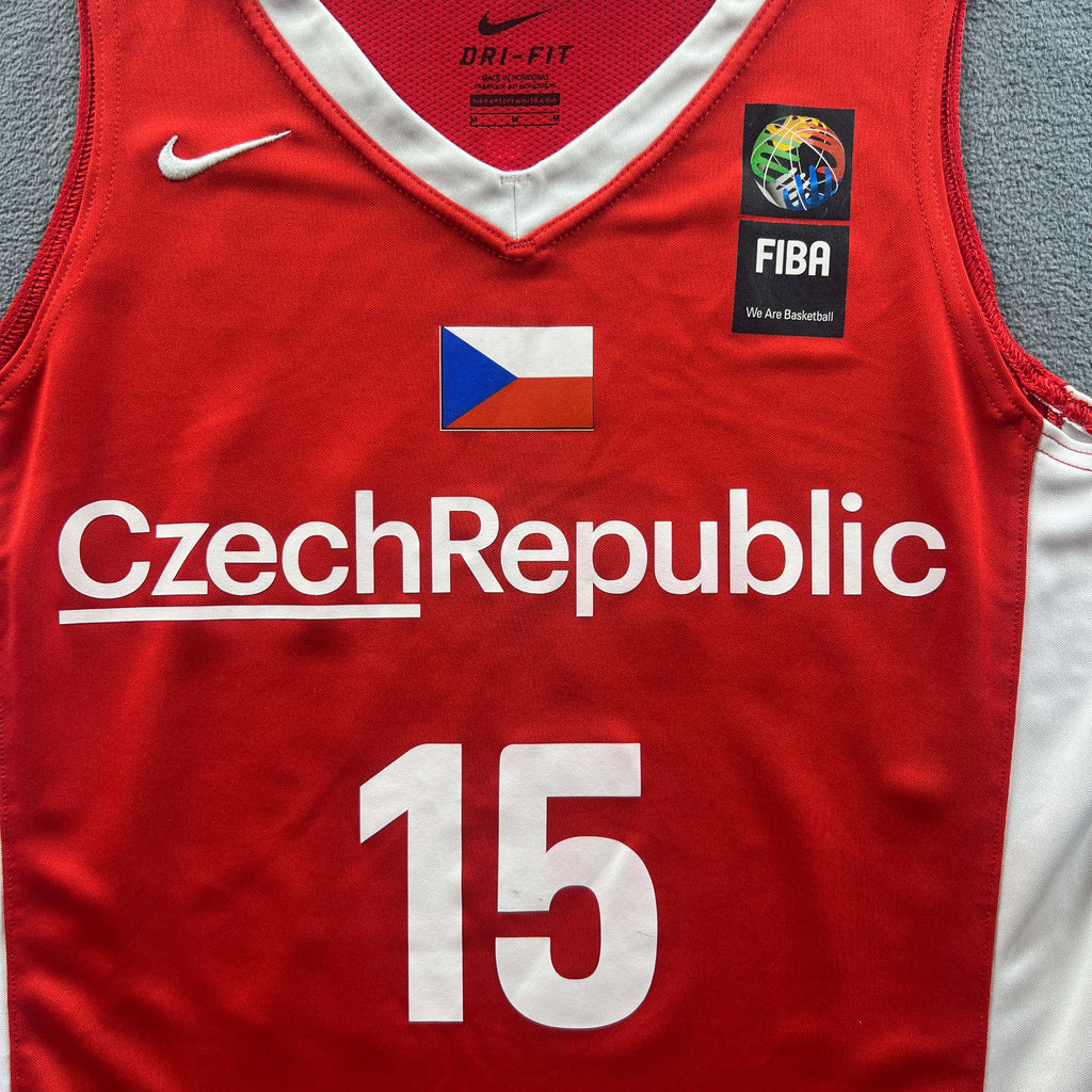 Csehország Veronika Vorackova Nike kosárlabda mez Női M