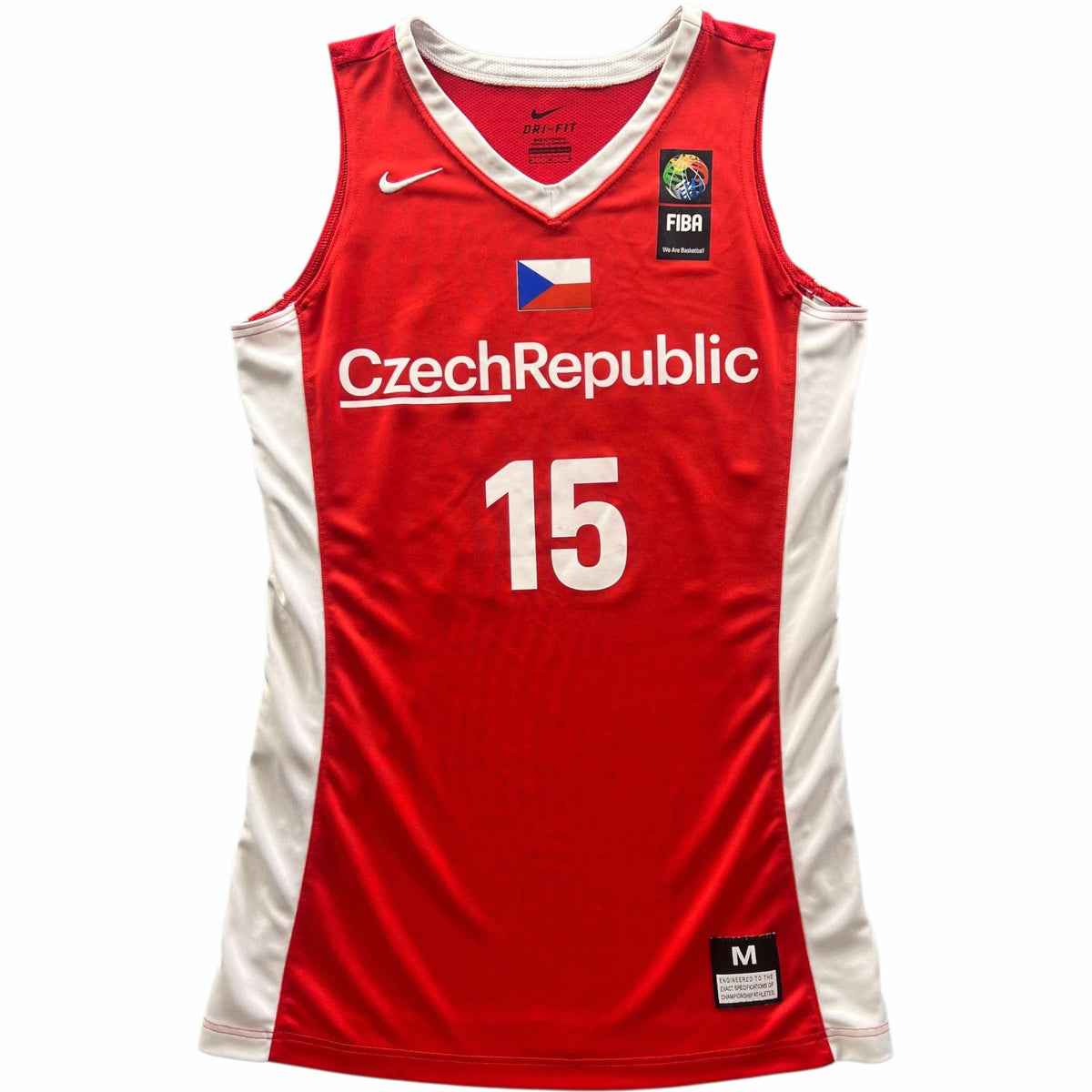Csehország Veronika Vorackova Nike kosárlabda mez Női M