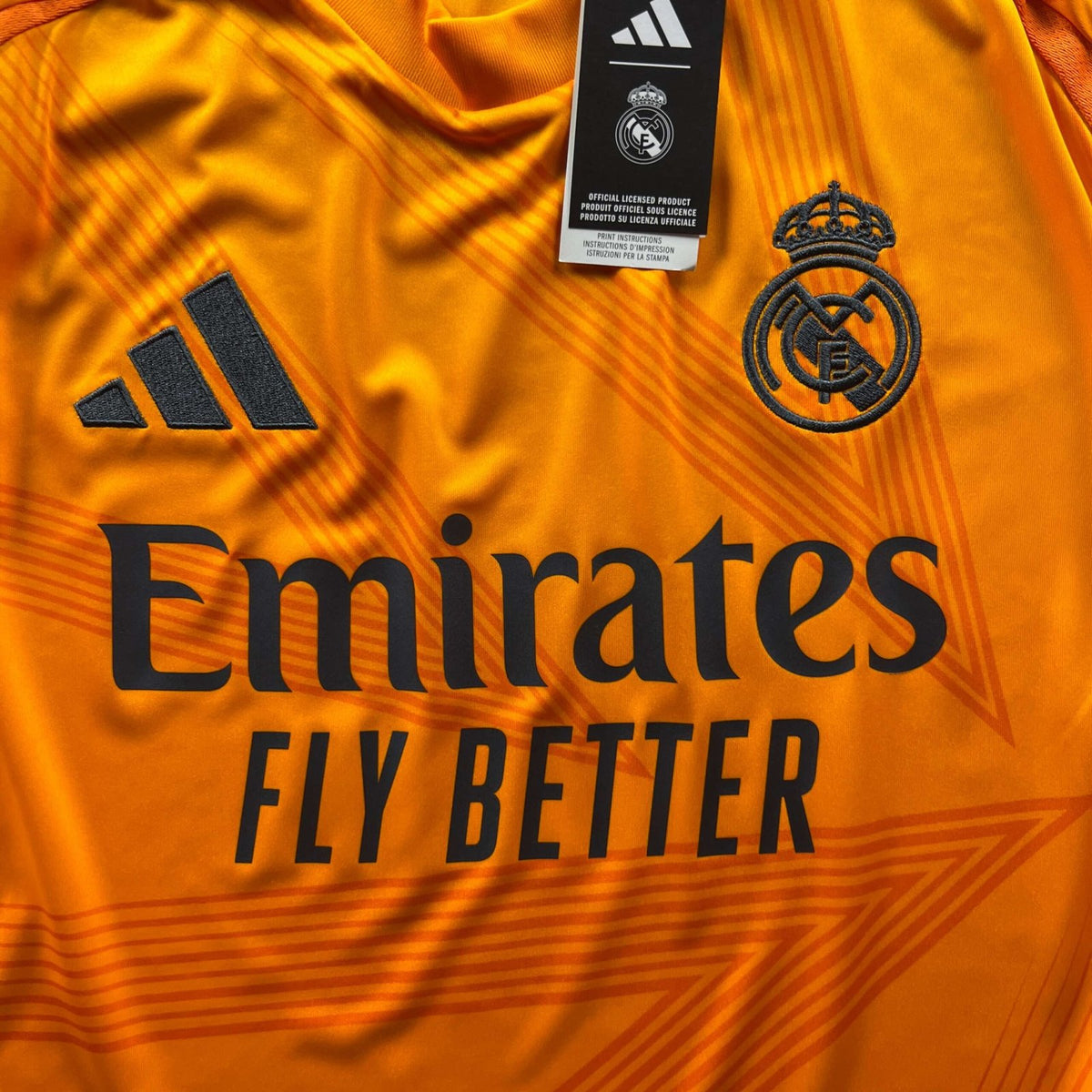 Real Madrid 2024-25 Adidas away Jude Bellingham *NEW* football shirt size M