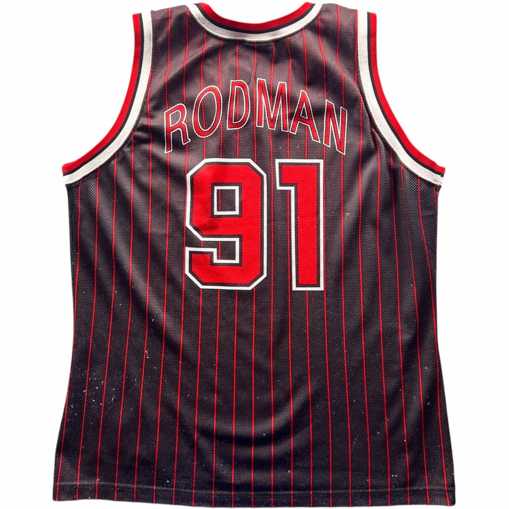 Chicago Bulls Dennis Rodman Champion EU NBA jersey size L