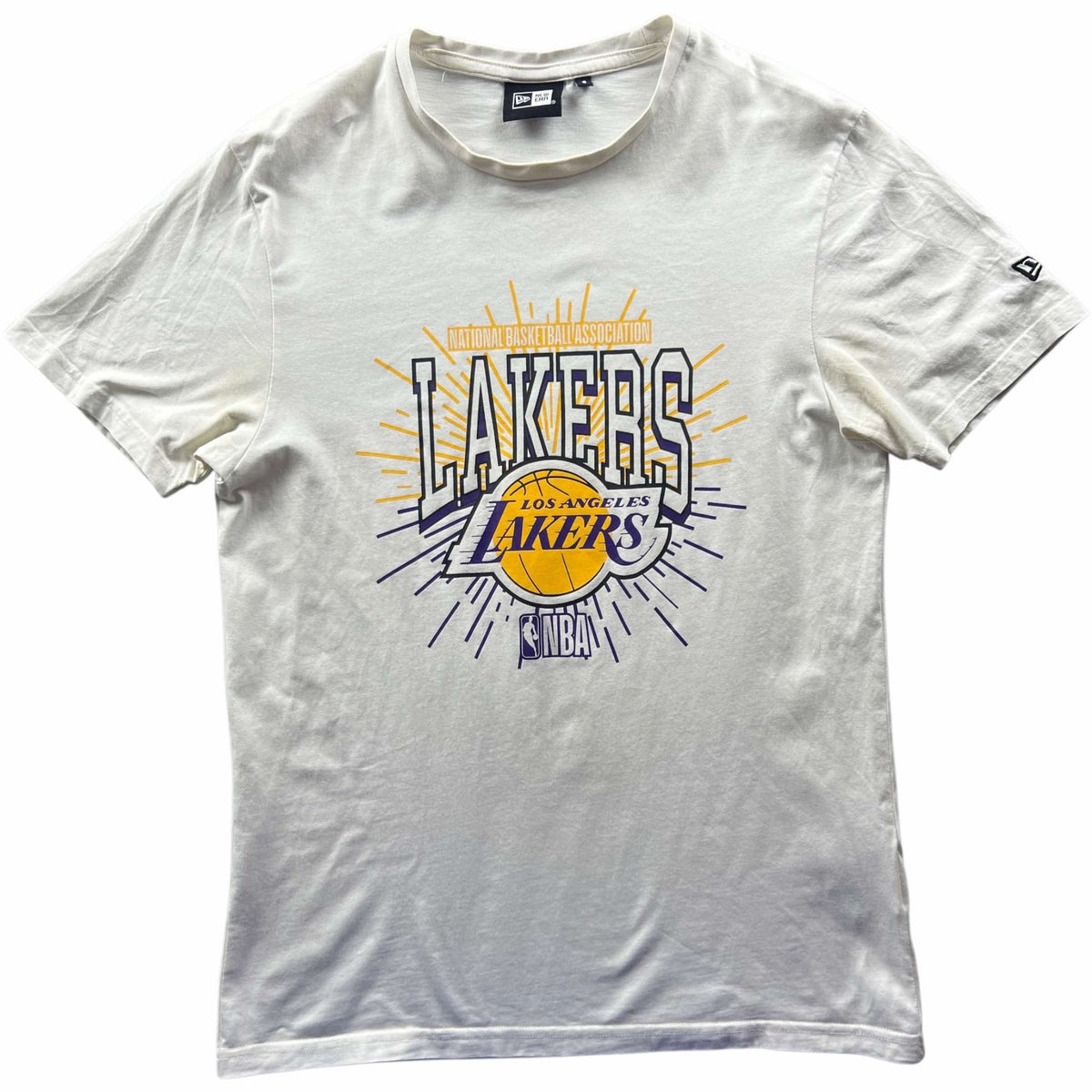 Los Angeles Lakers New Era NBA t-shirt size S