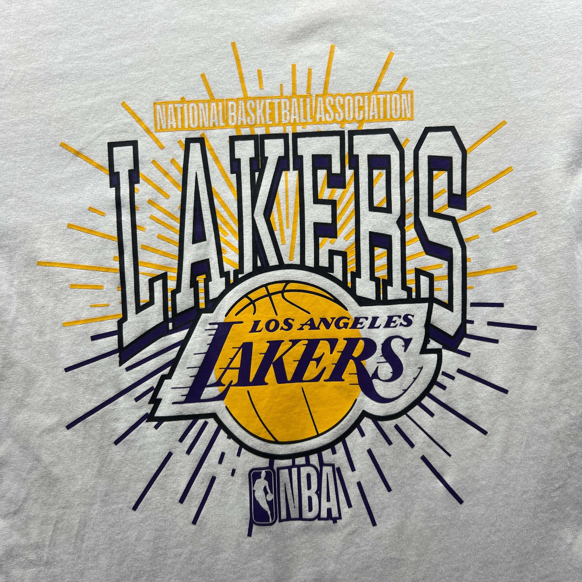 Los Angeles Lakers New Era NBA t-shirt size S