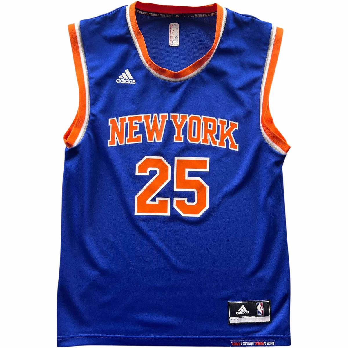 New York Knicks Derrick Rose Adidas NBA jersey size S
