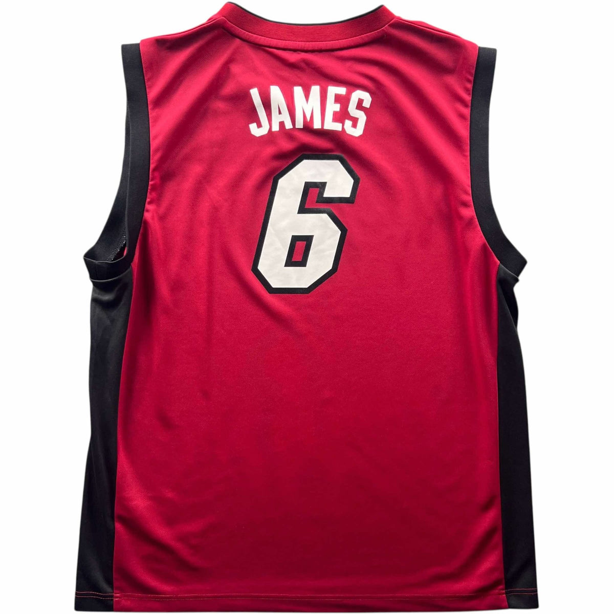 Miami Heat LeBron James Adidas NBA jersey size L