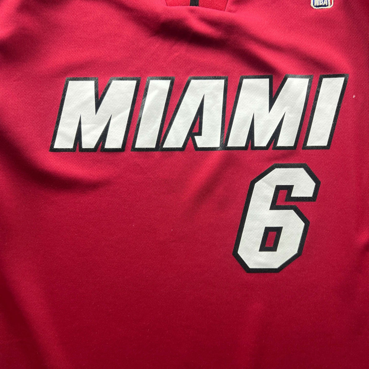 Miami Heat LeBron James Adidas NBA jersey size L