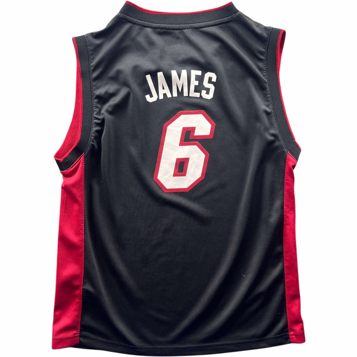 Miami Heat LeBron James Adidas NBA jersey size Youth L