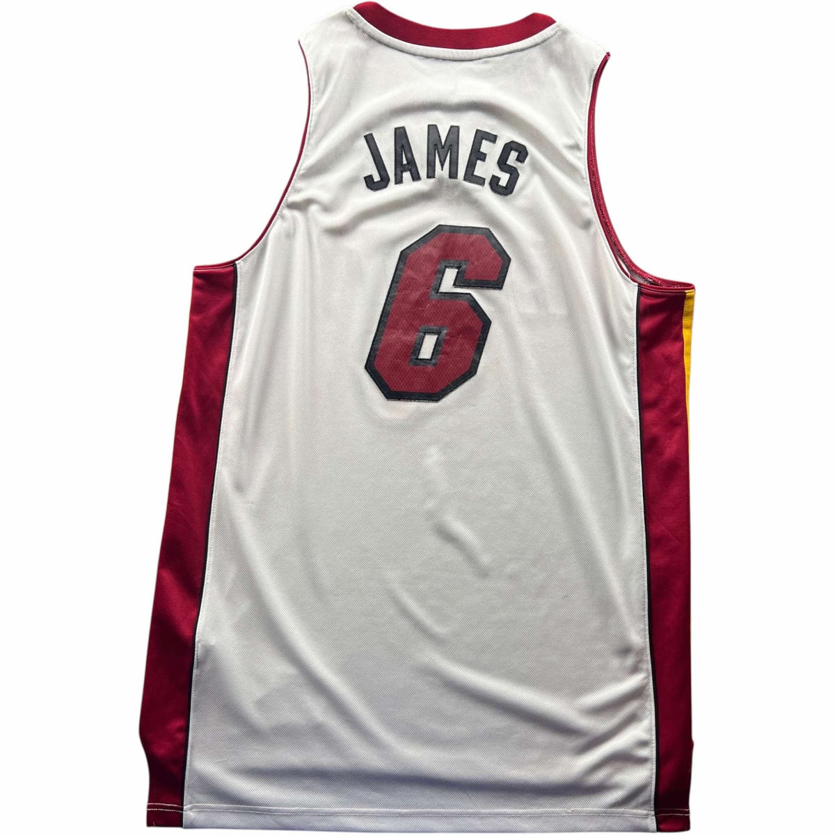 Miami Heat LeBron James Adidas NBA jersey size L