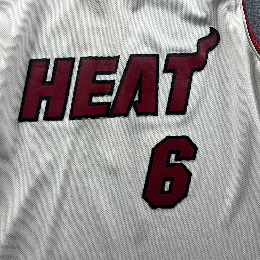 Miami Heat LeBron James Adidas NBA jersey size L