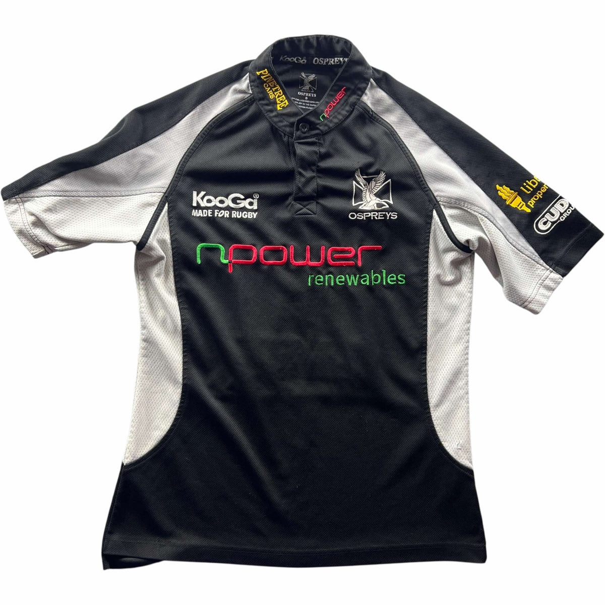 Ospreys Kooga rugby shirt size S
