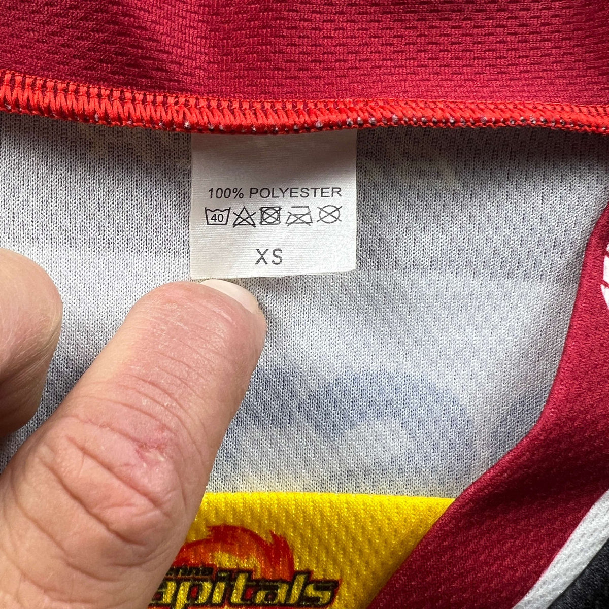 Vienna Capitals Philippe Lakos ice hockey jersey size XS
