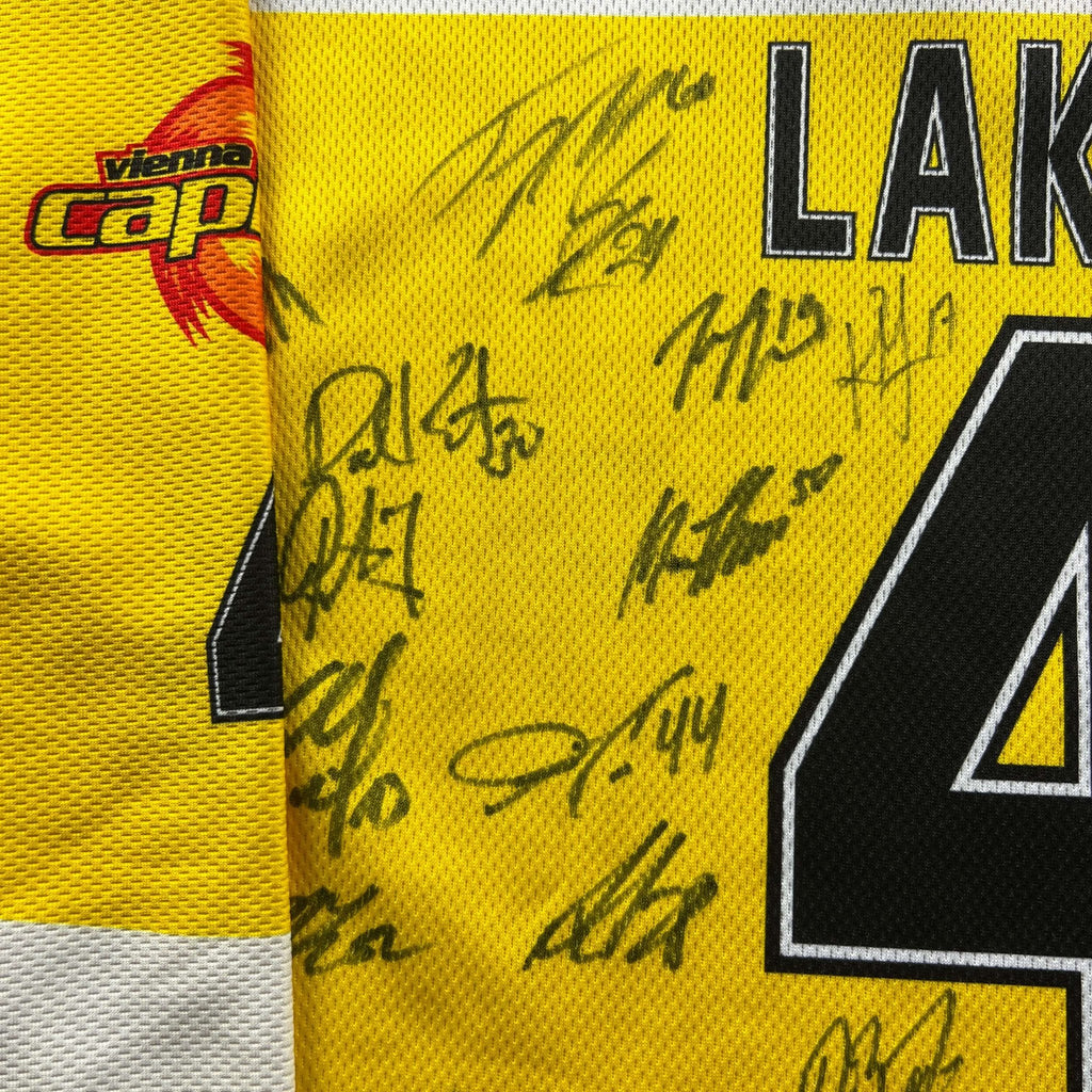 Vienna Capitals Philippe Lakos ice hockey jersey size XS