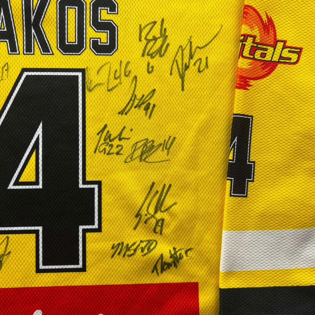 Vienna Capitals Philippe Lakos ice hockey jersey size XS