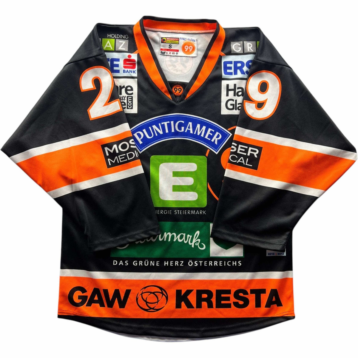 Graz 99ers ice hockey jersey size S