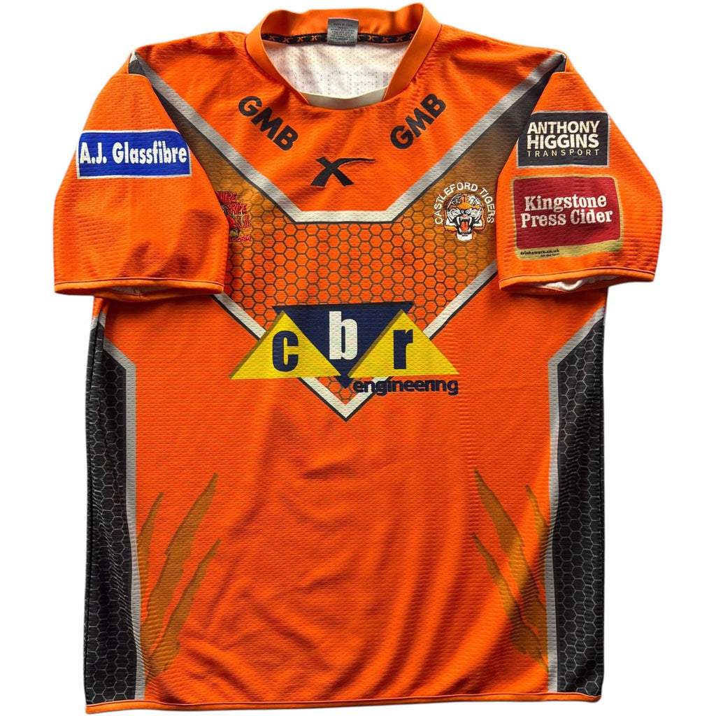 Castleford Tigers XBlades rugby shirt size XL