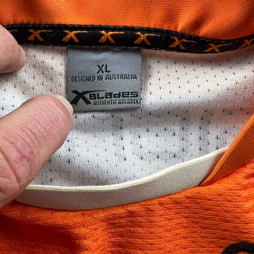 Castleford Tigers XBlades rugby shirt size XL