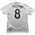 Real Madrid 2024-25 Adidas home Federico Valverde *NEW* football shirt size M