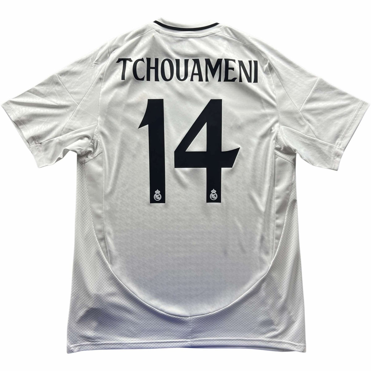 Real Madrid 2024-25 Adidas home Aurélien Tchouaméni *NEW* football shirt size M