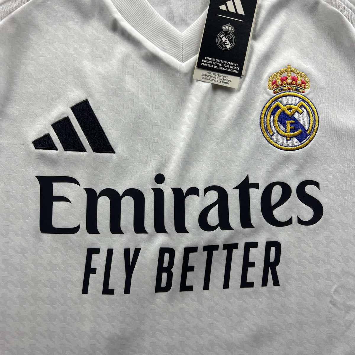 Real Madrid 2024-25 Adidas home Aurélien Tchouaméni *NEW* football shirt size M