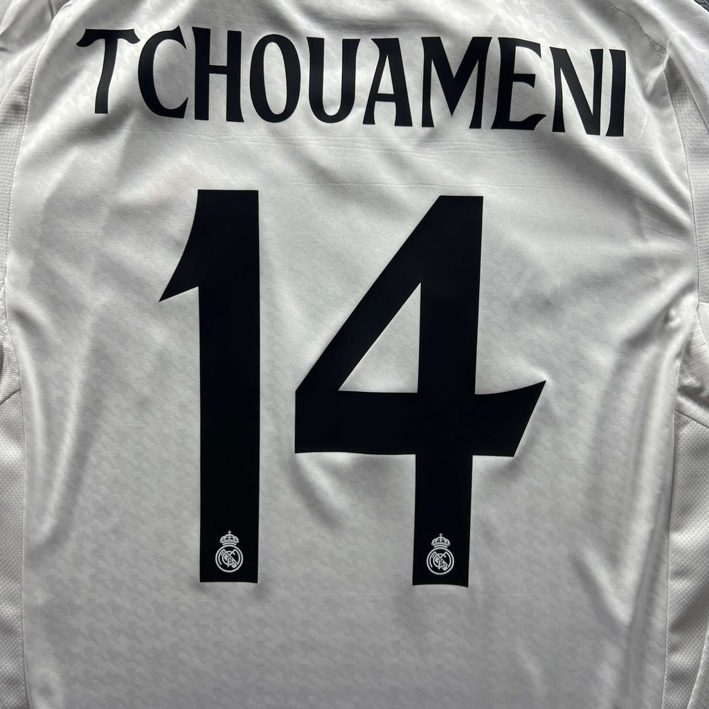 Real Madrid 2024-25 Adidas home Aurélien Tchouaméni *NEW* football shirt size M