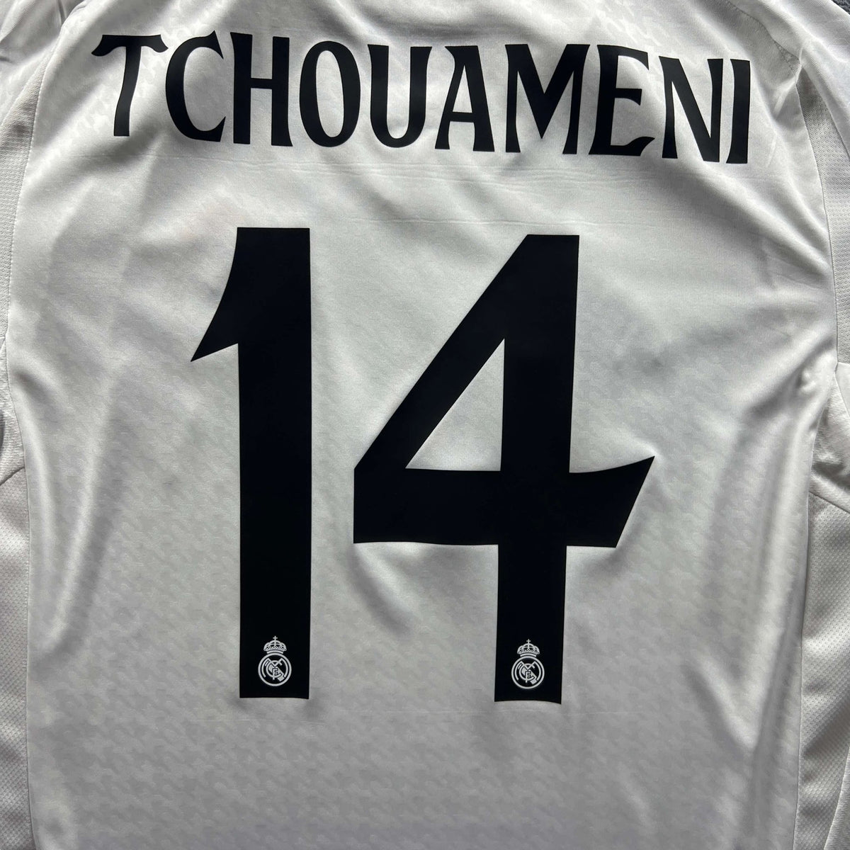 Real Madrid 2024-25 Adidas home Aurélien Tchouaméni *NEW* football shirt size M