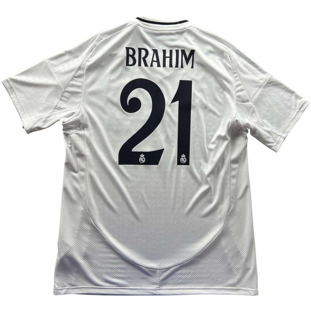 Real Madrid 2024-25 Adidas home Brahim Diaz *NEW* football shirt size L
