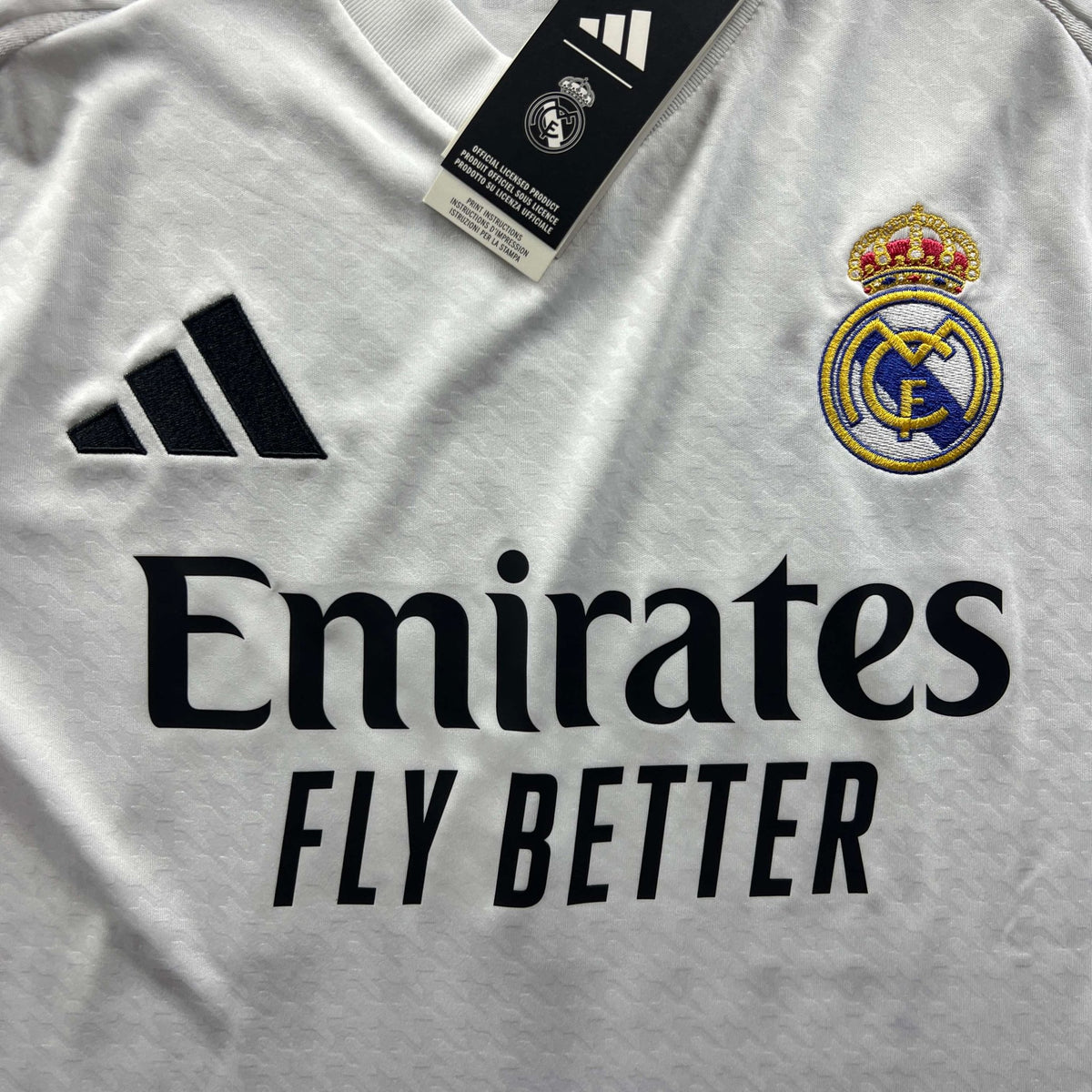 Real Madrid 2024-25 Adidas home Brahim Diaz *NEW* football shirt size L