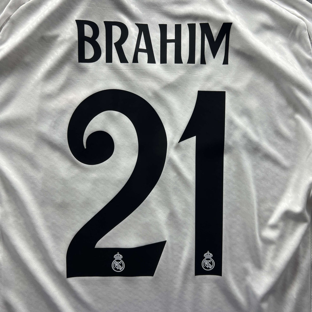 Real Madrid 2024-25 Adidas home Brahim Diaz *NEW* football shirt size L