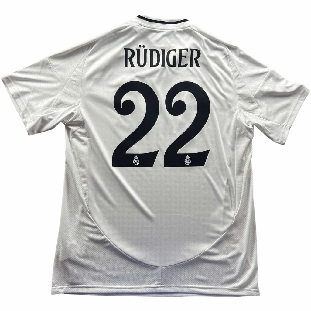Real Madrid 2024-25 Adidas home Antonio Rüdiger *NEW* football shirt size L