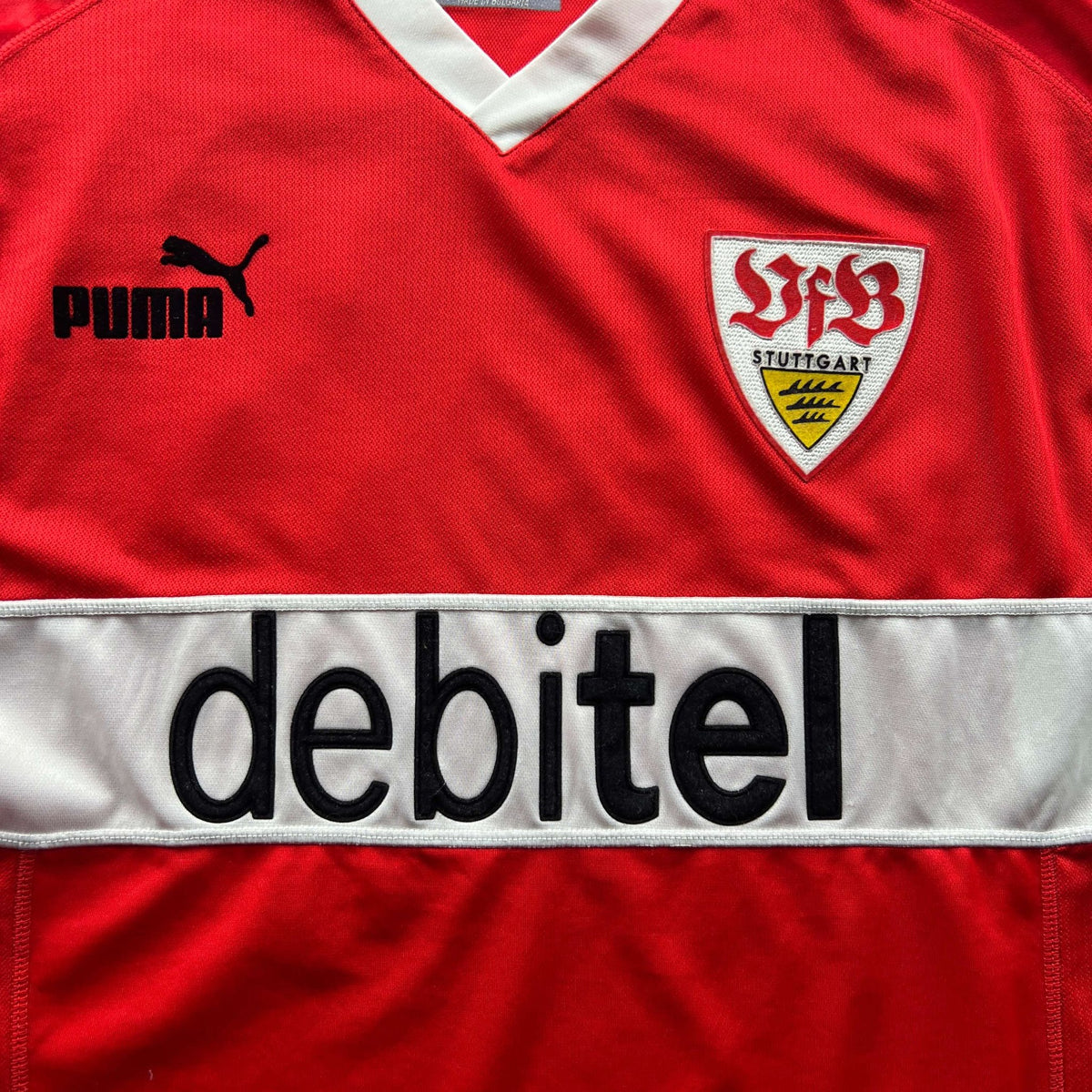 Stuttgart 2003-04 Puma away Kevin Kuranyi football shirt size XL