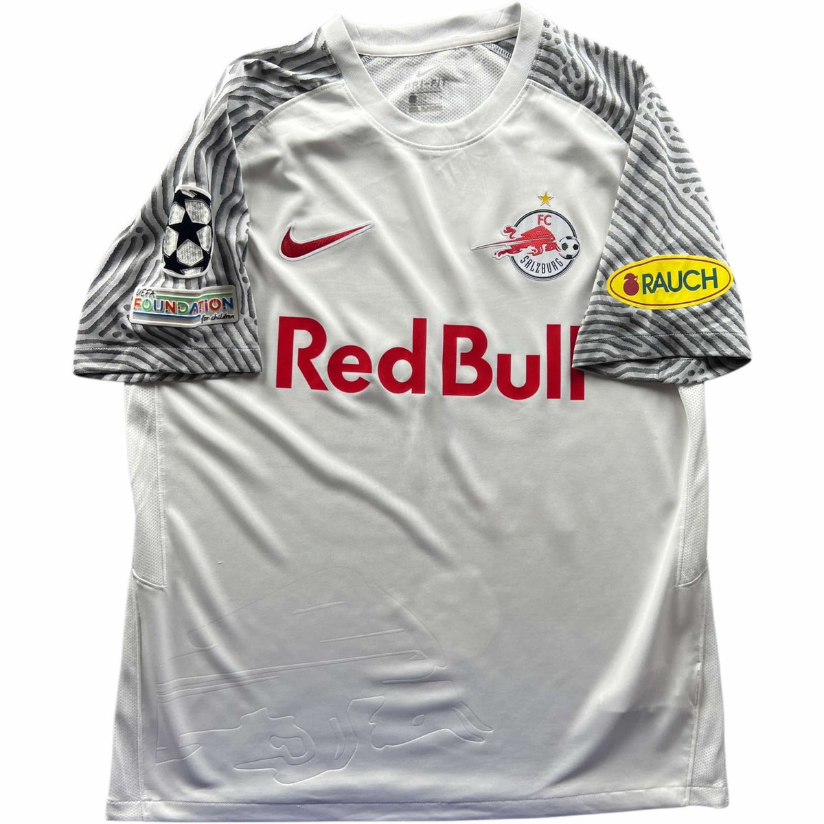 Red Bull Salzburg 2021-22 Nike european home Oumar Solet football shirt size L