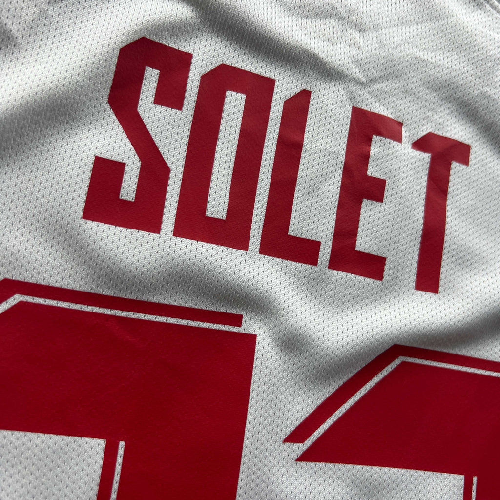 Red Bull Salzburg 2021-22 Nike european home Oumar Solet football shirt size L