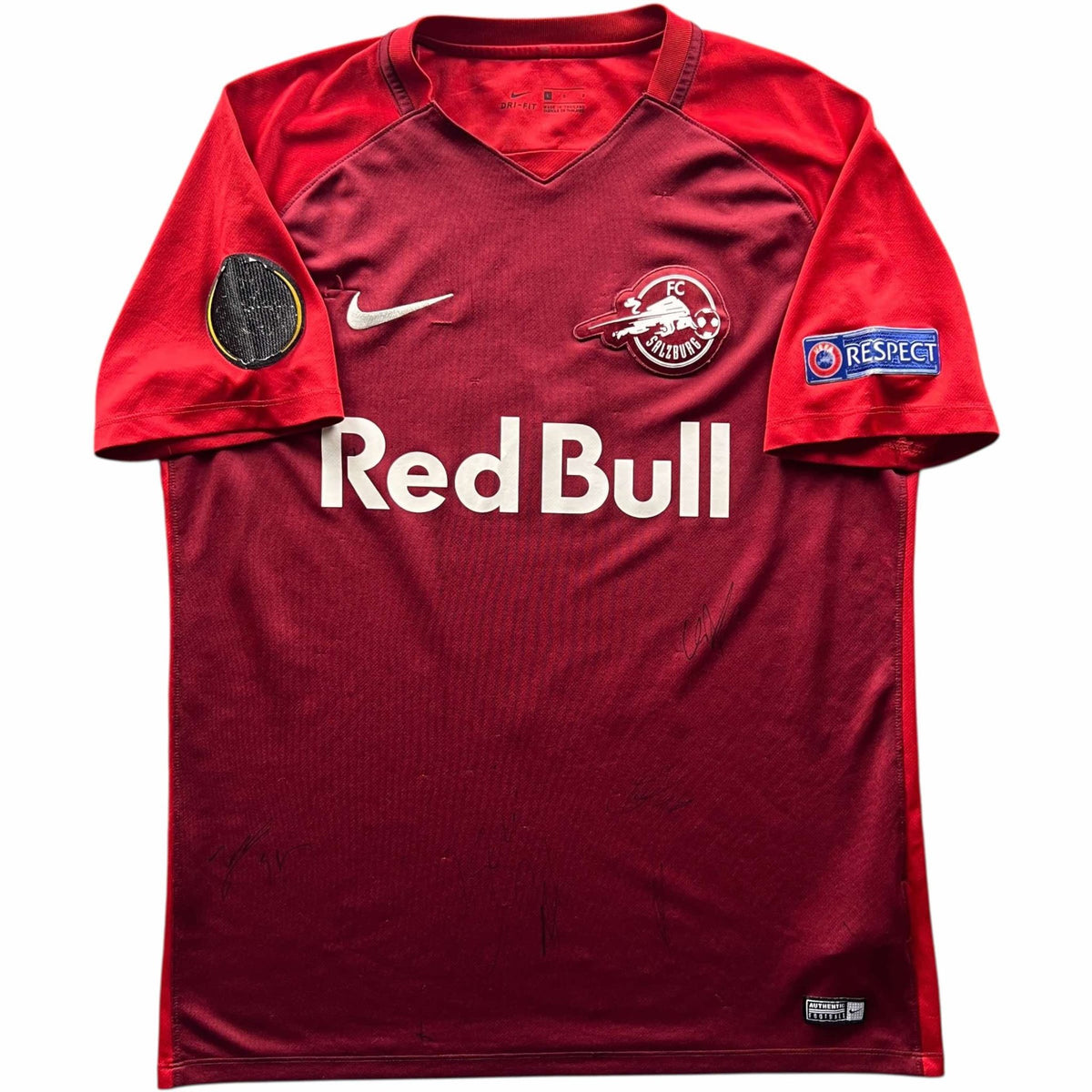 Red Bull Salzburg 2018-19 Nike european away Stefan Lainer football shirt size L