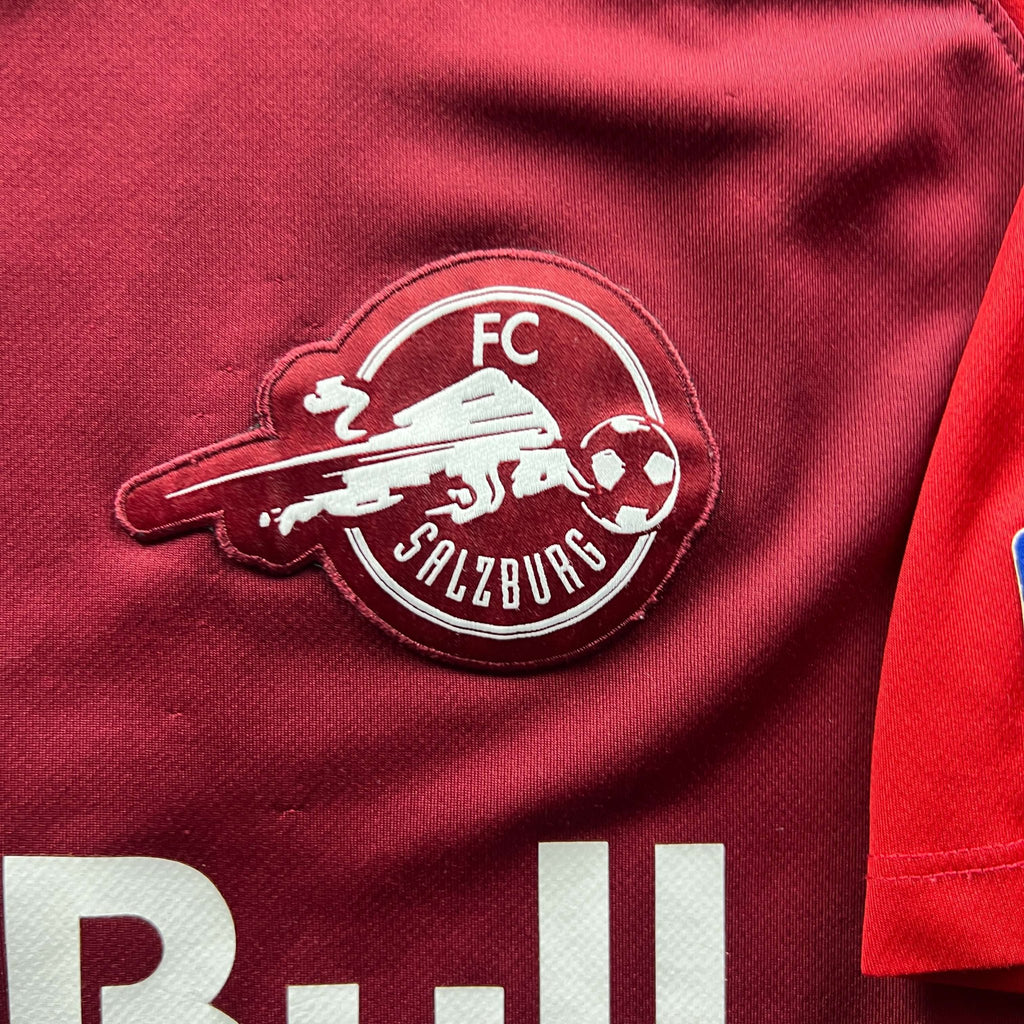 Red Bull Salzburg 2018-19 Nike european away Stefan Lainer football shirt size L