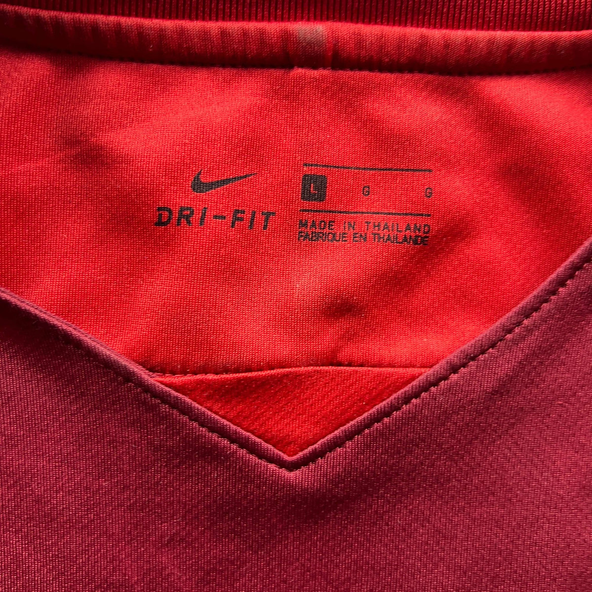 Red Bull Salzburg 2018-19 Nike european away Stefan Lainer football shirt size L