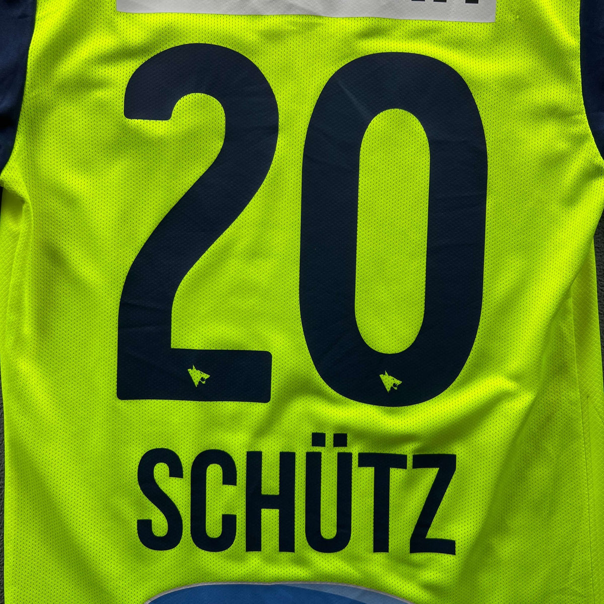 SKN St. Pölten 2022-23 Nike away Daniel Schütz football shirt size S